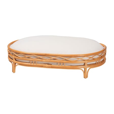 Bali & Pari Jovia Bohemian Honey Rattan Pet Bed 245-13638-ZORO